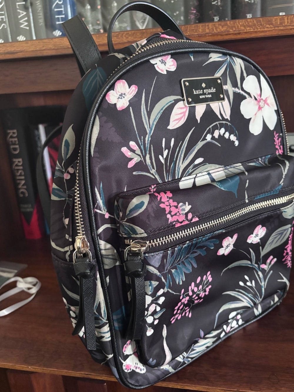 Kate Spade New York Wilson Road Botanical Small Bradley Backpack - Picture 2 of 6